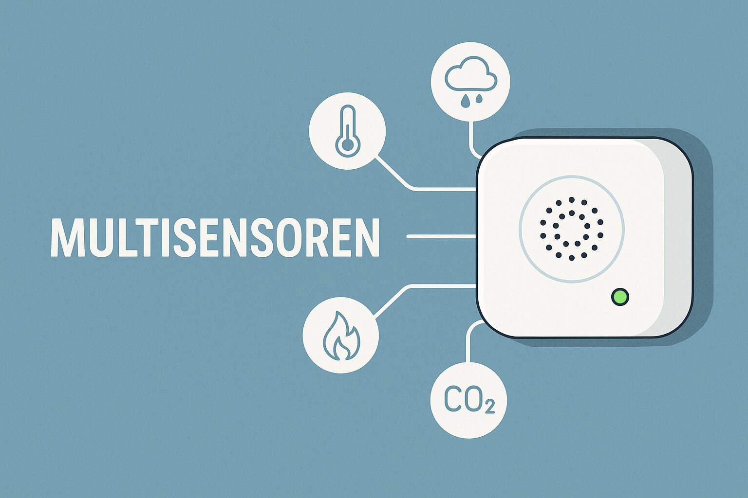 Multisensoren im Wohnbereich und am Arbeitsplatz