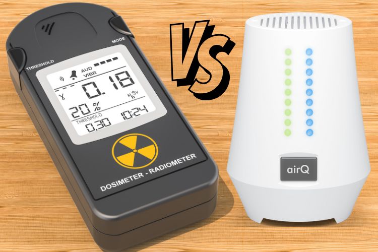 Radon messen: Dosimeter vs air-Q Radon?
