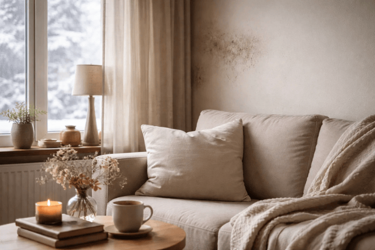 Entsteht Schimmel besonders in der Winterzeit? -air-Q