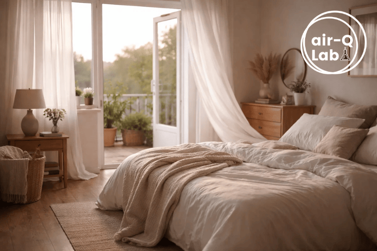 Sollte man beim Schlafen lüften? air-Q Lab macht den Test