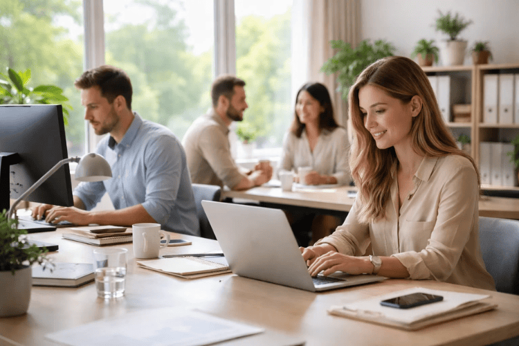 Wie sollte die Luftqualität an einem gesunden Arbeitsplatz sein? | air-Q