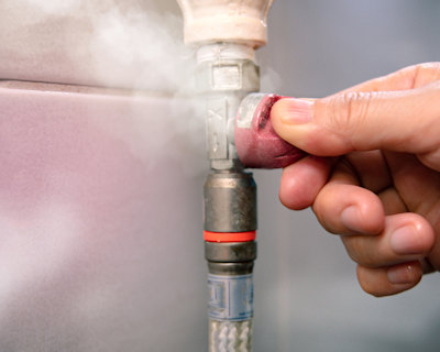 Gaslecks mit dem air-Q erkennen