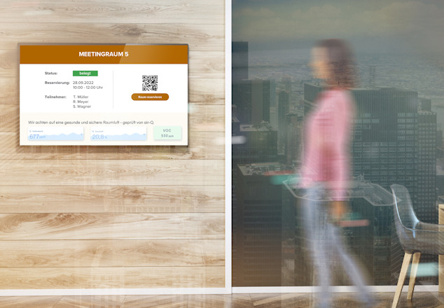 Mit Smart Widgets Luftqualitätsdaten individuell präsentieren
