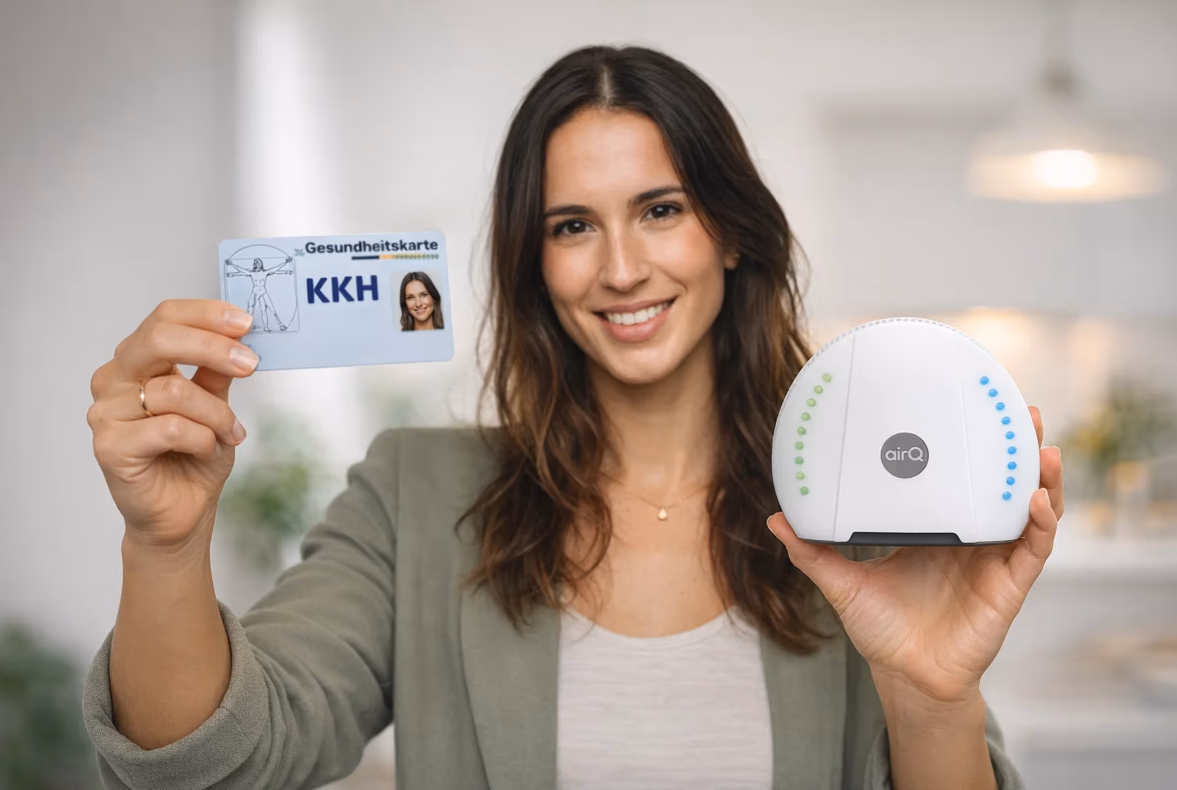 air-Q arbeitet mit der KKH zusammen im Bonusprogramm