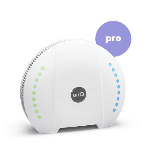 air-Q pro Luftmessgerät mit Farben