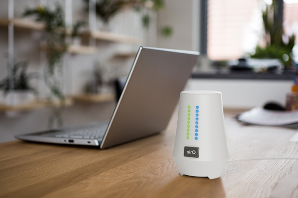 air-Q Luftqualität messen Messphase