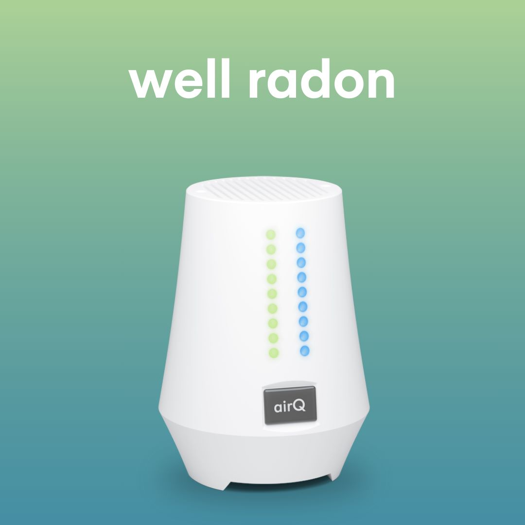 air-Q WELL Radon Luftmessgerät
