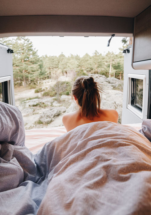 gut schlafen im Camper