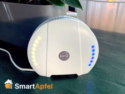SmartApfel: air‑Q Innenraum-Luftanalysator – HomeKit dank Homebridge jetzt Matter später