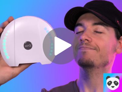 der französische Kanal KaminoKGY testet den air-Q