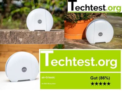 Techtest testet den air‑Q basic