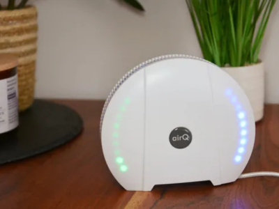 Das smarte Luftmessgerät air-Q im t-online Produkttest
