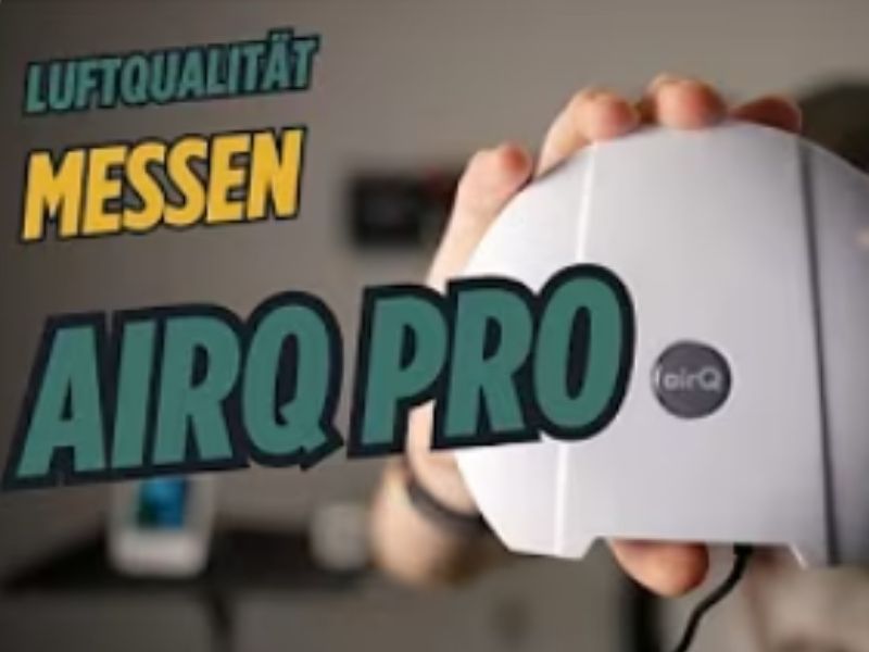 Luftpumper testet den air-Q Pro: Ein detaillierter Blick in die App und Web App