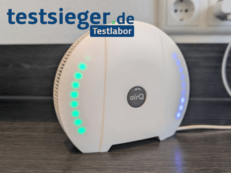 Testsieger.de testet den air-Q science